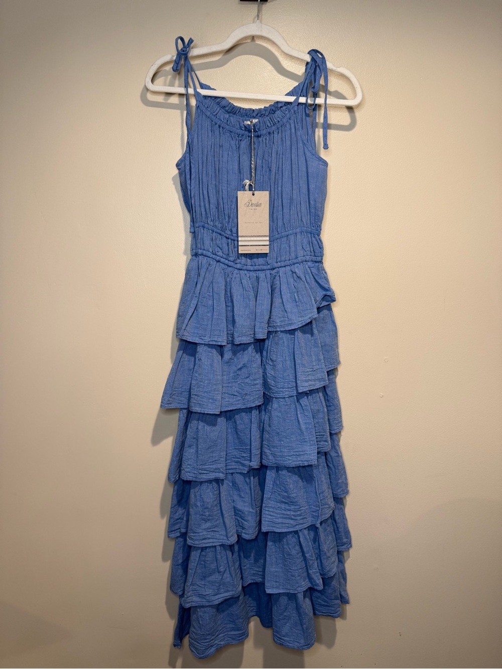 Devotion Twins Tiered Ruffled Dress Anthropologie - Picture 5 of 14
